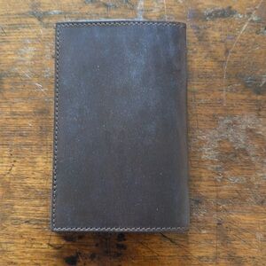Olpr leather notebook cover